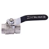 2-way ball valve, low pressure, short thread